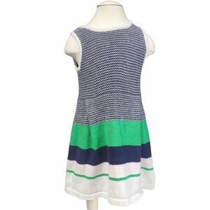 Janie and Jack Green Blue knit Dress Size 18-24 months
